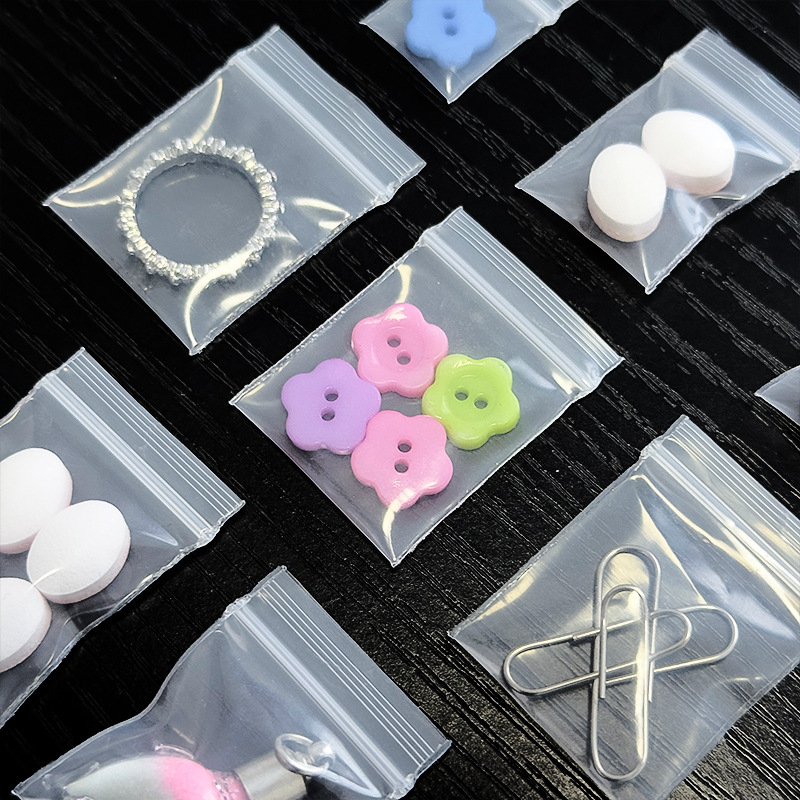 Caurspīdīgas Ziplock maisiņi dāvanām iepakošanai, aizvērums 1–1,5 cm, zīmols Four Seasons Kangbang, iepakojums telefona piederumiem un elektronikai