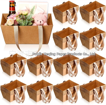 HQ9027 Крафт хартия кутия - многостранична папка, персонализация налична, кламп размер 12, дебелина на плочата 0,3 мм