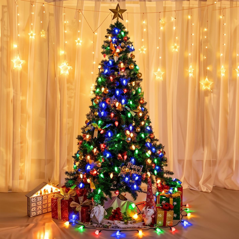 Fenyőtoboz alakú LED-gyertyasor beltéri és kültéri dekorációhoz – meleg fény, IP44, 4.5V, 0.6W, XM1991982