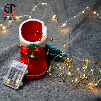 GF-pearl šviesos virvelė su variniu laidu, New Man Jie prekės ženklas, 0.06W, 4.5V baterijinis maitinimas, pritaikomas, vestuvėms ir Kalėdų dekoracijoms