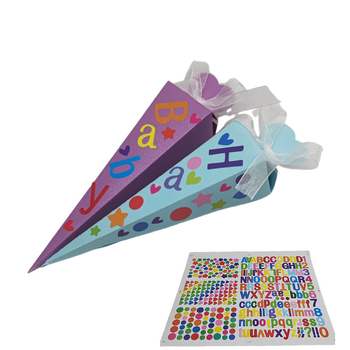 Saldainių dėžučių rinkinys – 32 vnt., širdies formos, popierius, šiuolaikinis minimalistinis stilius, vestuvėms