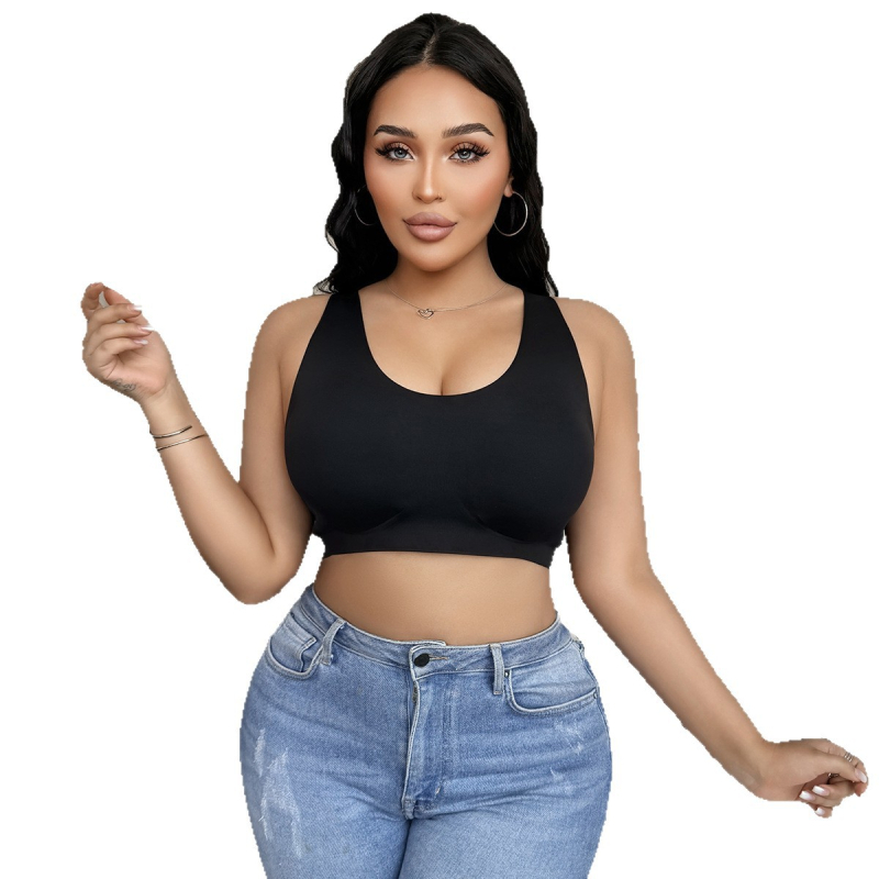 Νάιλον καμιζόλ με μορφοποιημένες κάψες, χωρίς ραφές, διαπνοή, πλευρικό κούμπωμα