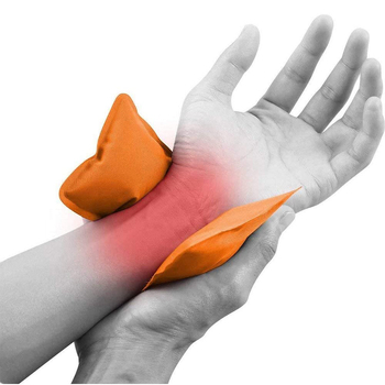 Riešo ledinės kompresės šilumos ir šalčio terapijai – gelio užpildas, nailoninė medžiaga, riešo apsauga, privatūs ženklai, pritaikymas