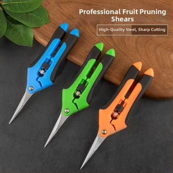 Rezač hrozna, nerezová oceľ, multifunkčné záhradné nožnice na kvety, ovocie a zeleninu