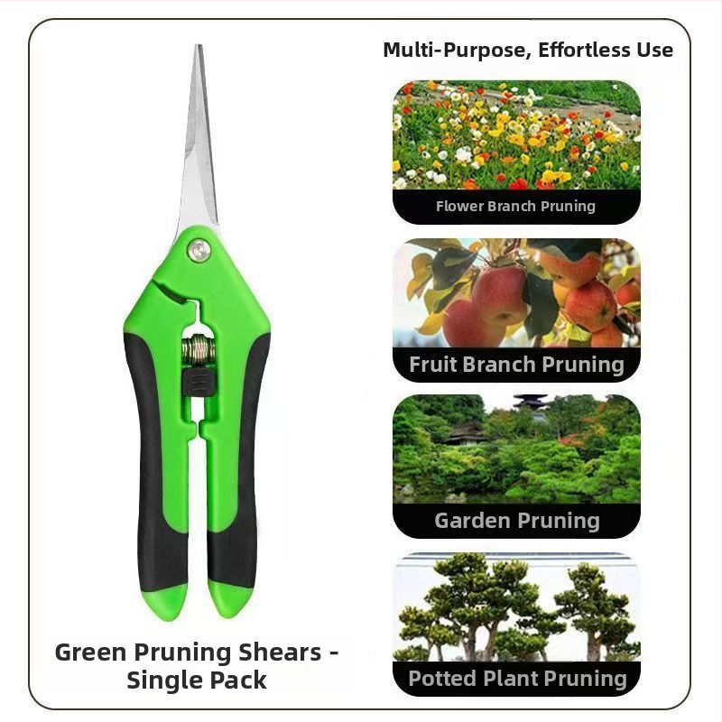 Rezač hrozna, nerezová oceľ, multifunkčné záhradné nožnice na kvety, ovocie a zeleninu