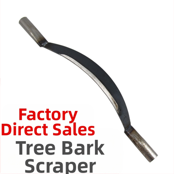 Ръчен планер BD-4878 с извита лопатка-скрепер, високовъглеродна стомана, без покритие