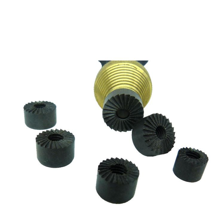 Kehong инструмент за монтаж на баня за рязане и пробиване на водопроводни тръби (гореща и студена вода) с сменяем режещ накрайник – 7 части, инструментална стомана, черно покритие