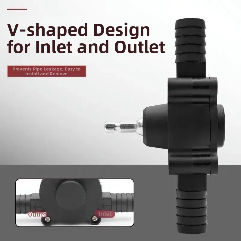Електрическа помпа за всмукване на масло, захранвана от ръчна бормашина; помпа за вода с висока производителност; отводняваща и дизелова помпа; компактна помпа за всмукване