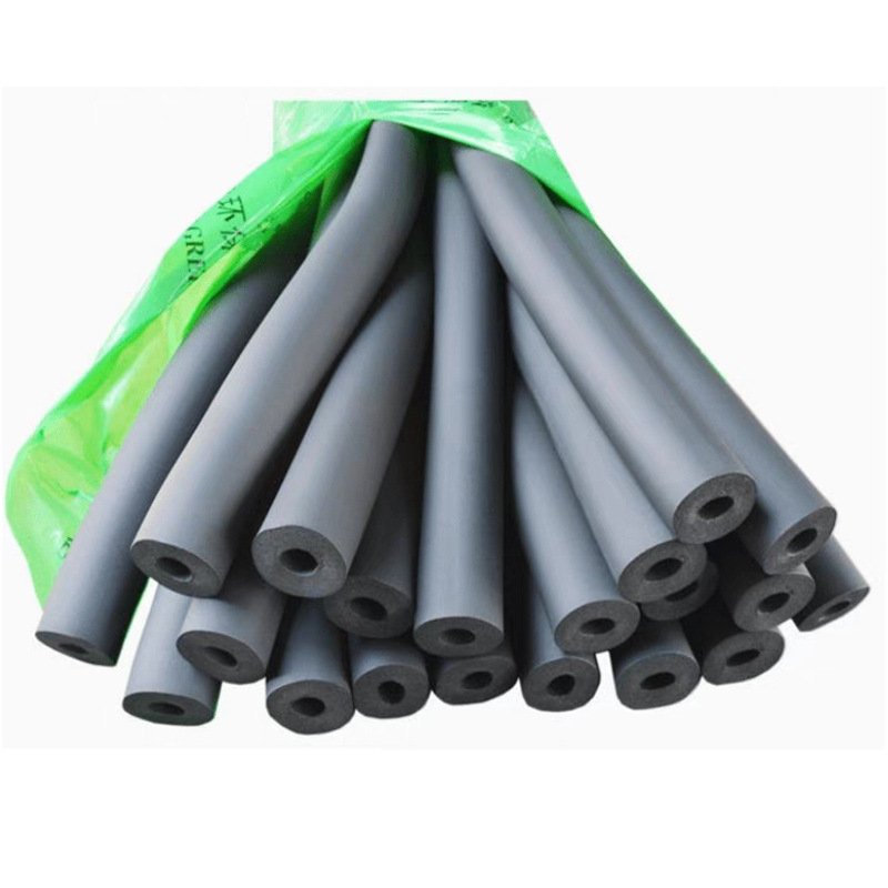 Gumoplastinis izoliacinis vamzdelis oro kondicionieriams – B1 klasė, Darbinė temperatūra 350°C, Šilumos laidumas 0,035 W/mK, Uždarojo šūnų branduolys