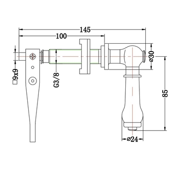 Керамичен тоалетен гаечен ключ, материал керамика, стил модерен минимализъм, начин на използване: друг, без сертификация