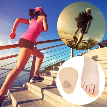 Hallux valgus perklijuoto piršto korektorius – ortopedinės įdėklos, modelis 3164-5, vienam, dviem ar trims pirštams