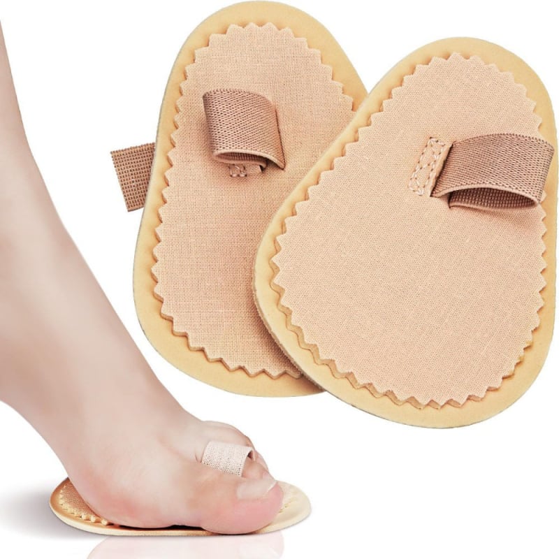 Hallux valgus pārklājošā pirksta korektors – ortopēdiskas pēdu ieliktņi, modelis 3164-5, vienam, diviem vai trim pirkstiem