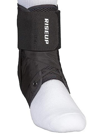 Νάρθηκας αστραγάλου με κορδόνι για ενήλικες, πολυεστερική ίνα, προστασία αστραγάλου σε τρέξιμο και ορειβασία