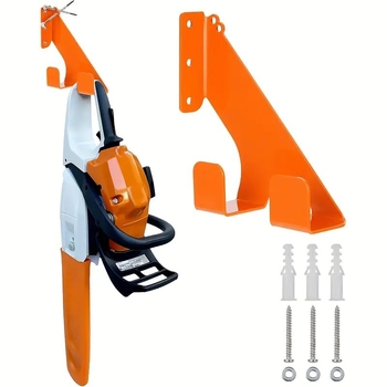 Βαρύς επιτοίχιος ράφι αποθήκευσης αλυσοπριονο, μάρκα Guxi Kongken, μοντέλο 432, μεταλλικό σώμα, επεξεργασία με λέιζερ, μοντέρνος σχεδιασμός