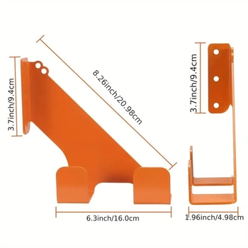 Βαρύς επιτοίχιος ράφι αποθήκευσης αλυσοπριονο, μάρκα Guxi Kongken, μοντέλο 432, μεταλλικό σώμα, επεξεργασία με λέιζερ, μοντέρνος σχεδιασμός