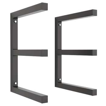 Стелаж за съхранение, стенен монтаж, железен, модел 432423