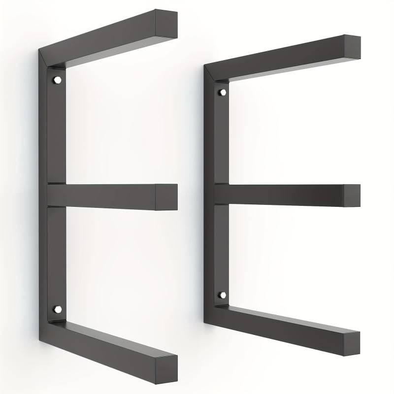 Стелаж за съхранение, стенен монтаж, железен, модел 432423