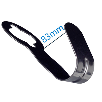 Σιδερένιο Άγκιστρο για Πιστόλι Πλυσίματος Αυτοκινήτου και Τηλεσκοπικό Σωλήνα Νερού — Αποθήκευση Κήπων και Στήριξη Βρύσης, Μέγιστο Φορτίο 10–15 kg