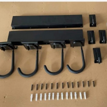 Стенно закачалка за велосипед, двуетажна от карбонова стомана, товароносимост 30 кг, модел RF-19017