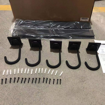 Стенно закачалка за велосипед, двуетажна от карбонова стомана, товароносимост 30 кг, модел RF-19017