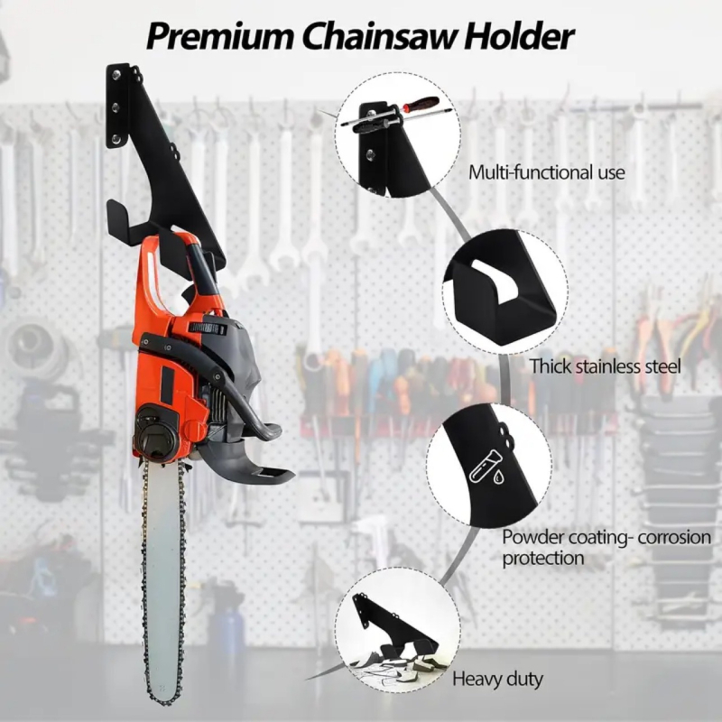 Тежка стойка за верижна резачка – железна конструкция, модел 432, за серия Stihl, лазерно изработена