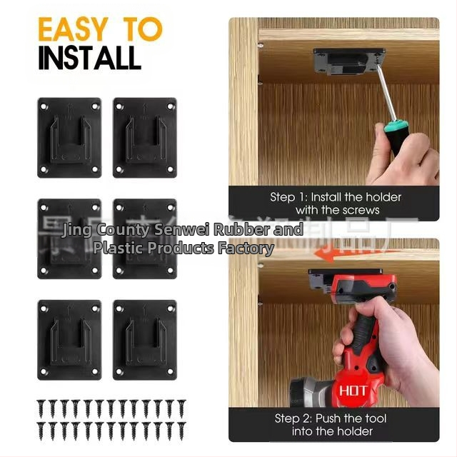 Държач за батерии – стойка за инструменти, пластмасови части, Senwei 080