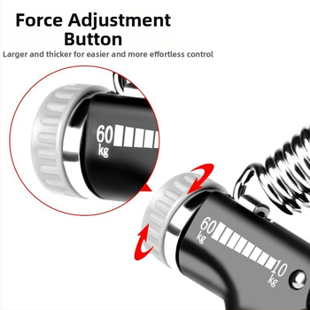 Συσκεύη εκπαίδευσης λαβής με μετρητή αποκατάστασης δακτύλων, ρυθμιζόμενος ασκητήρας καρπού, συσκευή αντίστασης με ελατήριο, υλικό PP