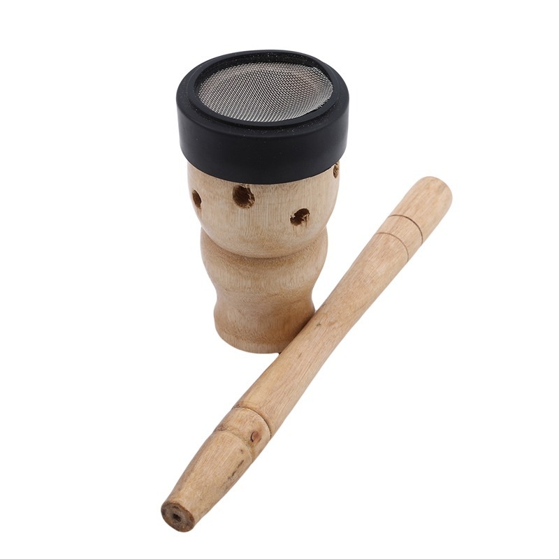 Ručné drevené zariadenie na moxibusciu, držiak na moxa tyčinky, terapeutická masáž