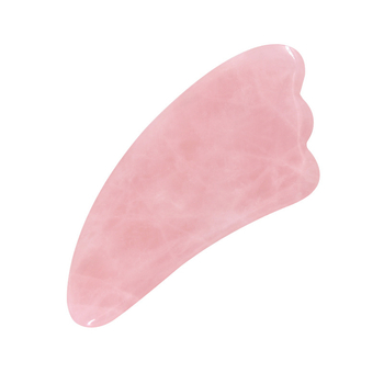 Gua Sha Scraper – Rozā kristālu jade trigāla sirds formā, materiāls: pulverveida kristāls, svars 65 g, specifikācijas: 1000, iepakojums: 200 gab., piemērots fitnesa aprīkojumam un veselības masāžām