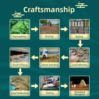 Ράβδοι μόξα, κυλινδρικά με πέτρα, τριετής ωριμότητα Αρτεμισίας, Μοντέλο AZ-054, Σετ 54 τεμάχια