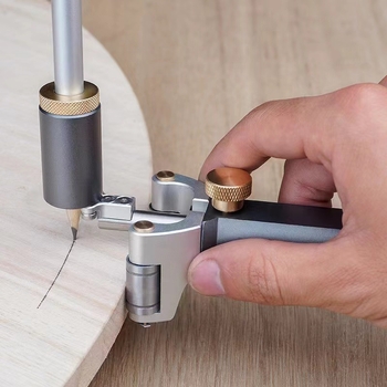 Hengsheng дърводелски двупосочен чертожник: арково и линейно предназначение, паралелно отбелязване на арката, мултифункционален измервателен инструмент