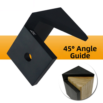 Дървообработващ инструмент: 45° ъгъл, маркировач за централна линия, бук дърво, кръгъл писец и микрометър
