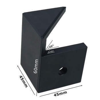 Дървообработващ инструмент: 45° ъгъл, маркировач за централна линия, бук дърво, кръгъл писец и микрометър