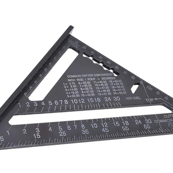 Rightedge γωνιόμετρο, αλουμινένιο κράμα, 90° γωνία, ακρίβεια cm, εξατομικευμένη επεξεργασία
