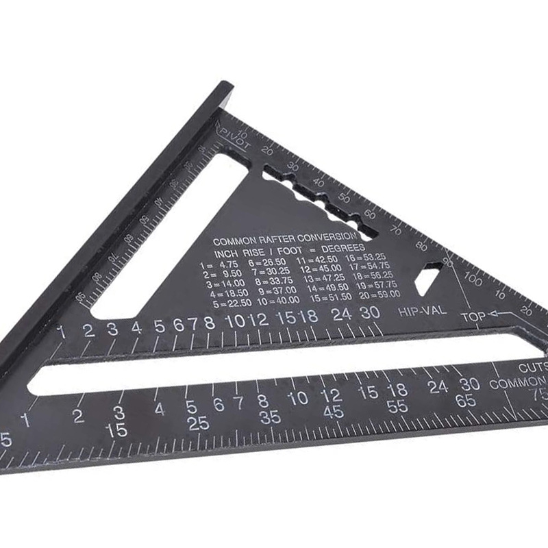 Rightedge γωνιόμετρο, αλουμινένιο κράμα, 90° γωνία, ακρίβεια cm, εξατομικευμένη επεξεργασία