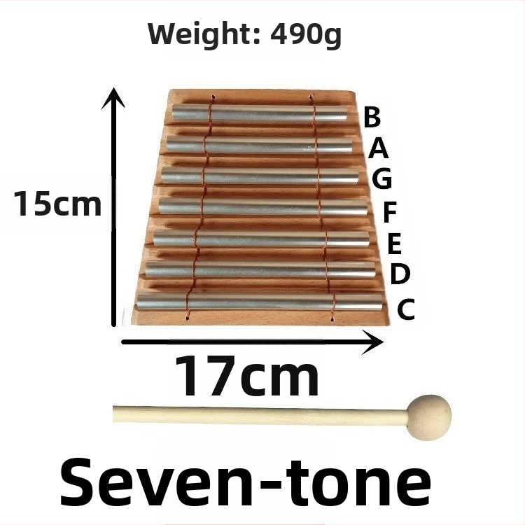 Орф инструмент за ударни (материал: бук и алуминий; марка: Longyin; категория на продукта: западен ударен инструмент; опаковка: друго; възраст: 7-14 години)