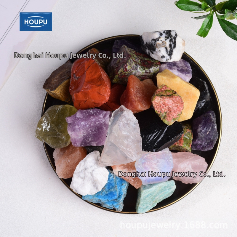 Сурови кристални камъни, неравни форми, дифузерни камъни