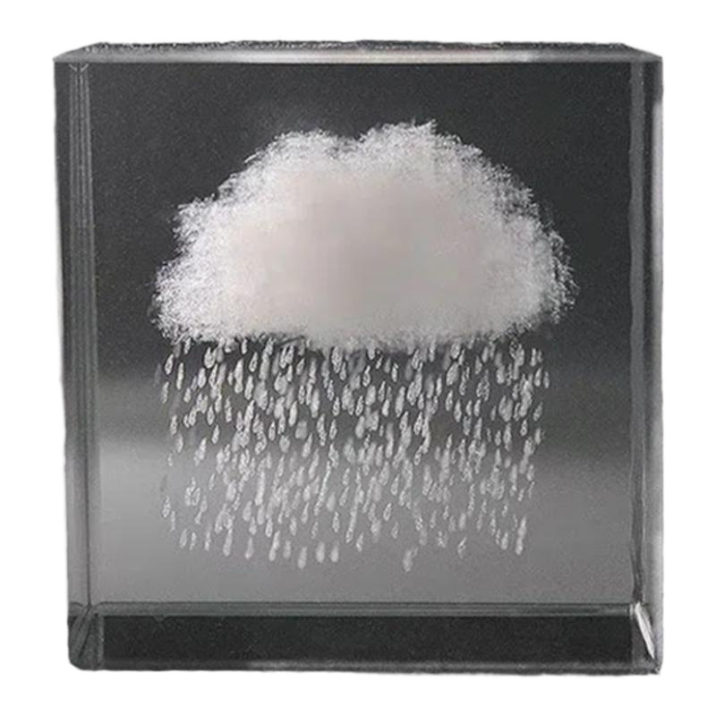 Graviruotas borosilikatino stiklo stalinis papuošalas