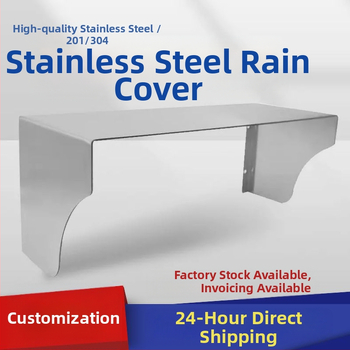 Nerūdijančio plieno lauko apsauginis dangtelis 86 tipo lizdai ir EV įkrovimo stotims, atsparus vandeniui, saulės apsauga, atsparus smūgiams