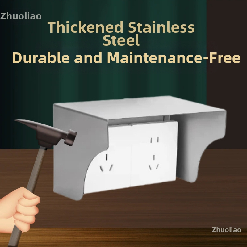 Nerūsējošā tērauda ārējais aizsargkārbs 86 tipa kontaktligzdai un EV uzlādes stacijai, ūdensizturīgs, saules aizsardzība, izturīgs pret triecieniem