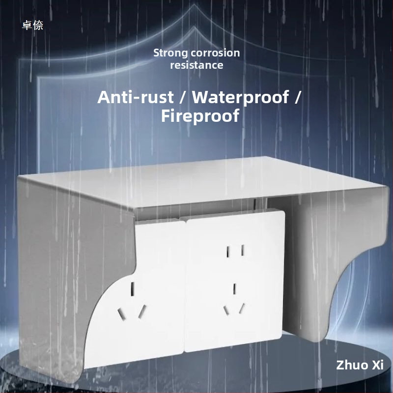 Nerūsējošā tērauda ārējais aizsargkārbs 86 tipa kontaktligzdai un EV uzlādes stacijai, ūdensizturīgs, saules aizsardzība, izturīgs pret triecieniem