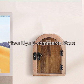 Ξύλινο διακοσμητικό αυτοκόλλητο τοίχου για διακόπτες — μοντέρνο μινιμαλιστικό σχέδιο (υλικό: ξύλο; κατηγορία: διακοσμήσεις; κατάλληλο για σπίτι, γραφείο, γενική χρήση)