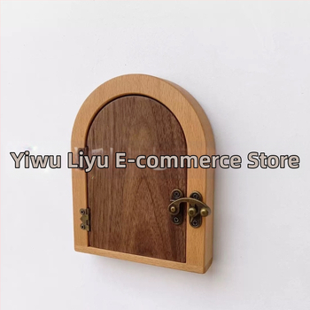 Ξύλινο διακοσμητικό αυτοκόλλητο τοίχου για διακόπτες — μοντέρνο μινιμαλιστικό σχέδιο (υλικό: ξύλο; κατηγορία: διακοσμήσεις; κατάλληλο για σπίτι, γραφείο, γενική χρήση)