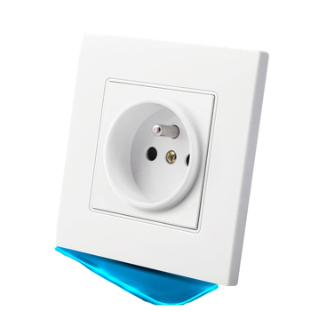 AOBA 16A prancūziško stiliaus sieninis lizdas, 86 tipo panelė, Europos standartas