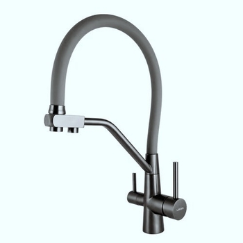 Rombili HJ556 неръждаема стомана кухненски смесител за мивка, 1.6 MPa, 0–90°C