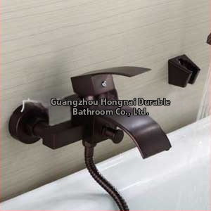 ORB krioklio dušo komplektas voniai su rankiniu dušu, sieninis montavimas, varis, modelis HD-0909b, funkcijos: burbuliai, lietus, purškimas