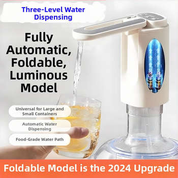 Cats D18 Butelinio vandens dozatorius, vertikalus ABS korpusas, mechaninis valdymas, 5V