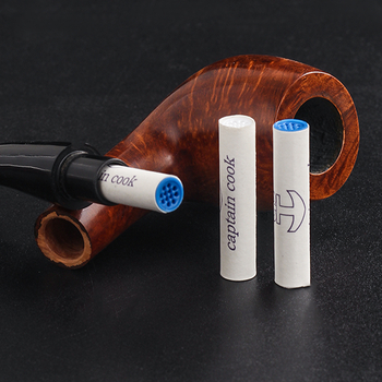 Aktīvās ogles filtrs pīpēm, universāls filtrēšanas komplekts, 50 gab.