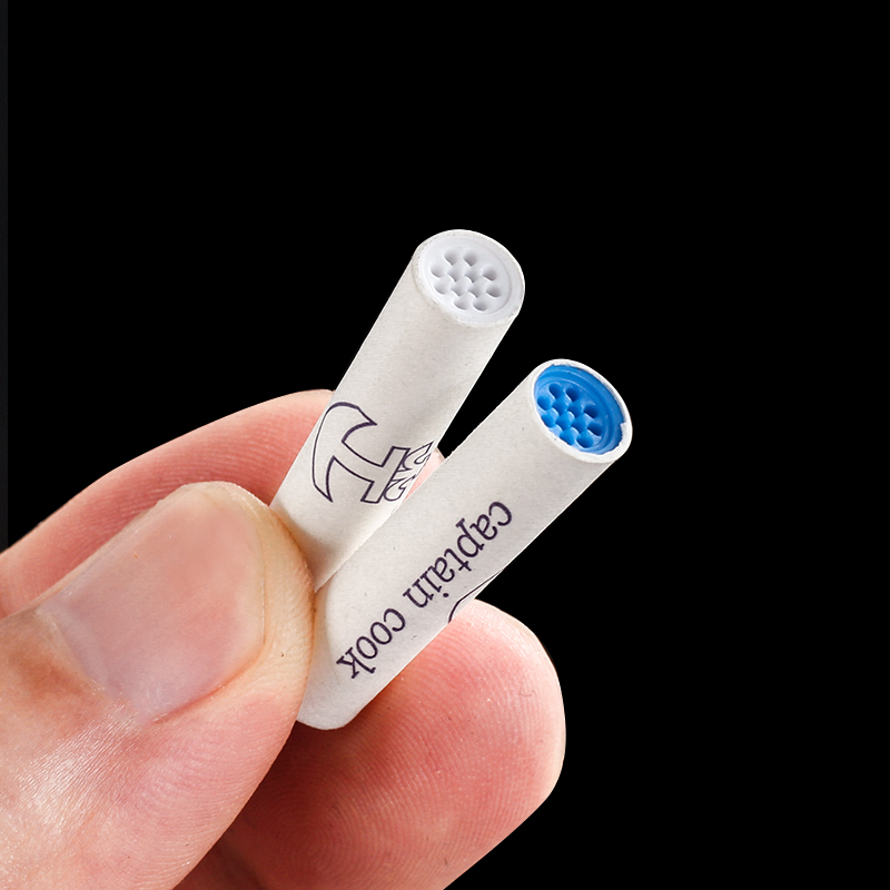 Aktīvās ogles filtrs pīpēm, universāls filtrēšanas komplekts, 50 gab.