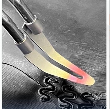 Σετ εξαρτημάτων συγκόλλησης πλαστικού με επίπεδη κεφαλή, εργαλείο εξομάλυνσης και ηλεκτρικό κολλητήρι για επισκευή προφυλακτήρα αυτοκινήτου